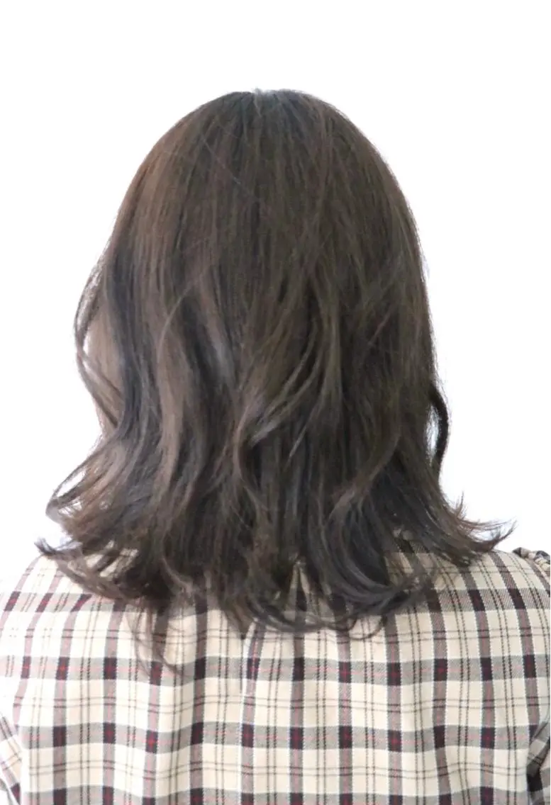 ミディアム 🌙FLYCKA ☀️縮毛矯正のヘアスタイル