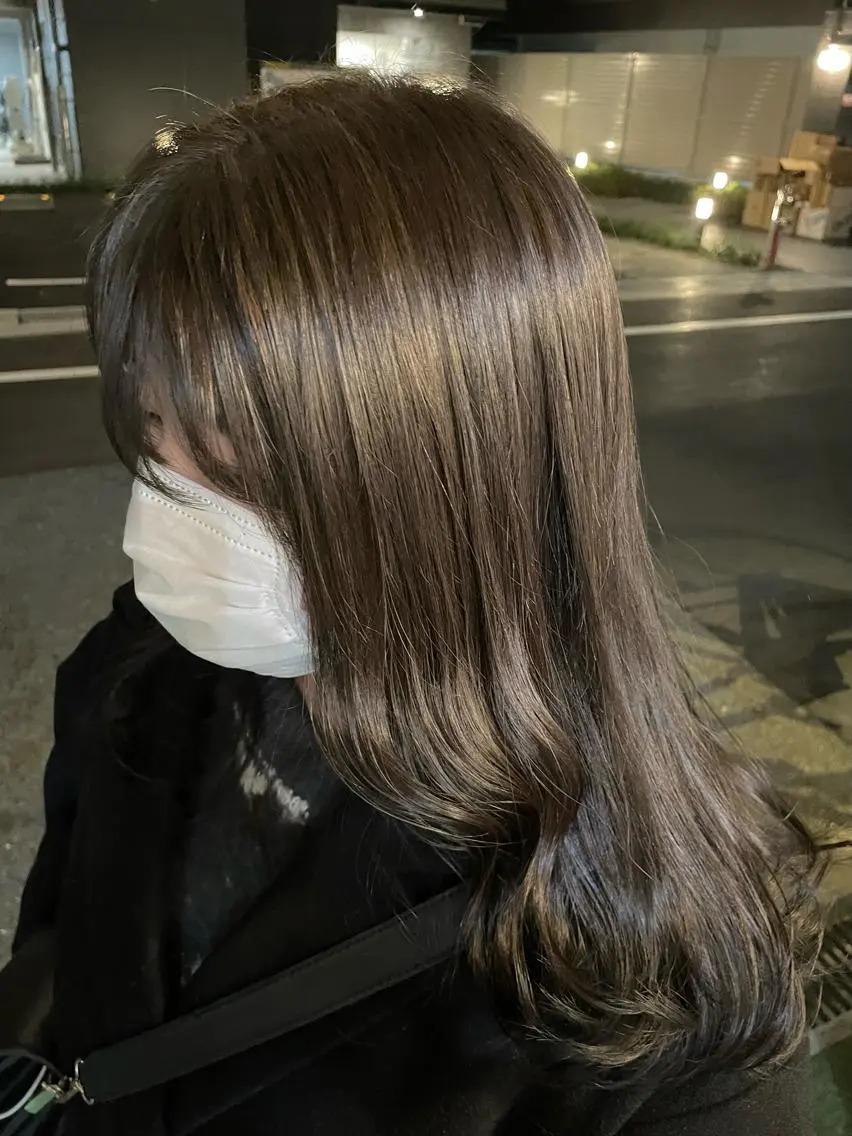 ロング カラー newi梅田🫧韓国 ヘア🫧sakiのヘアスタイル