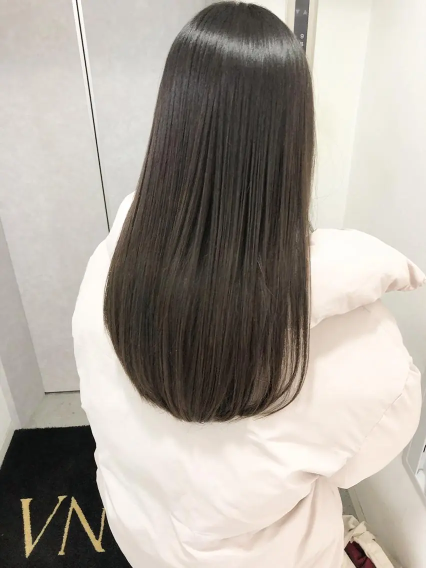 ロング 髪質改善 縮毛矯正 カット 縮毛矯正 [仙台髪質改善]小原 弘之のヘアスタイル
