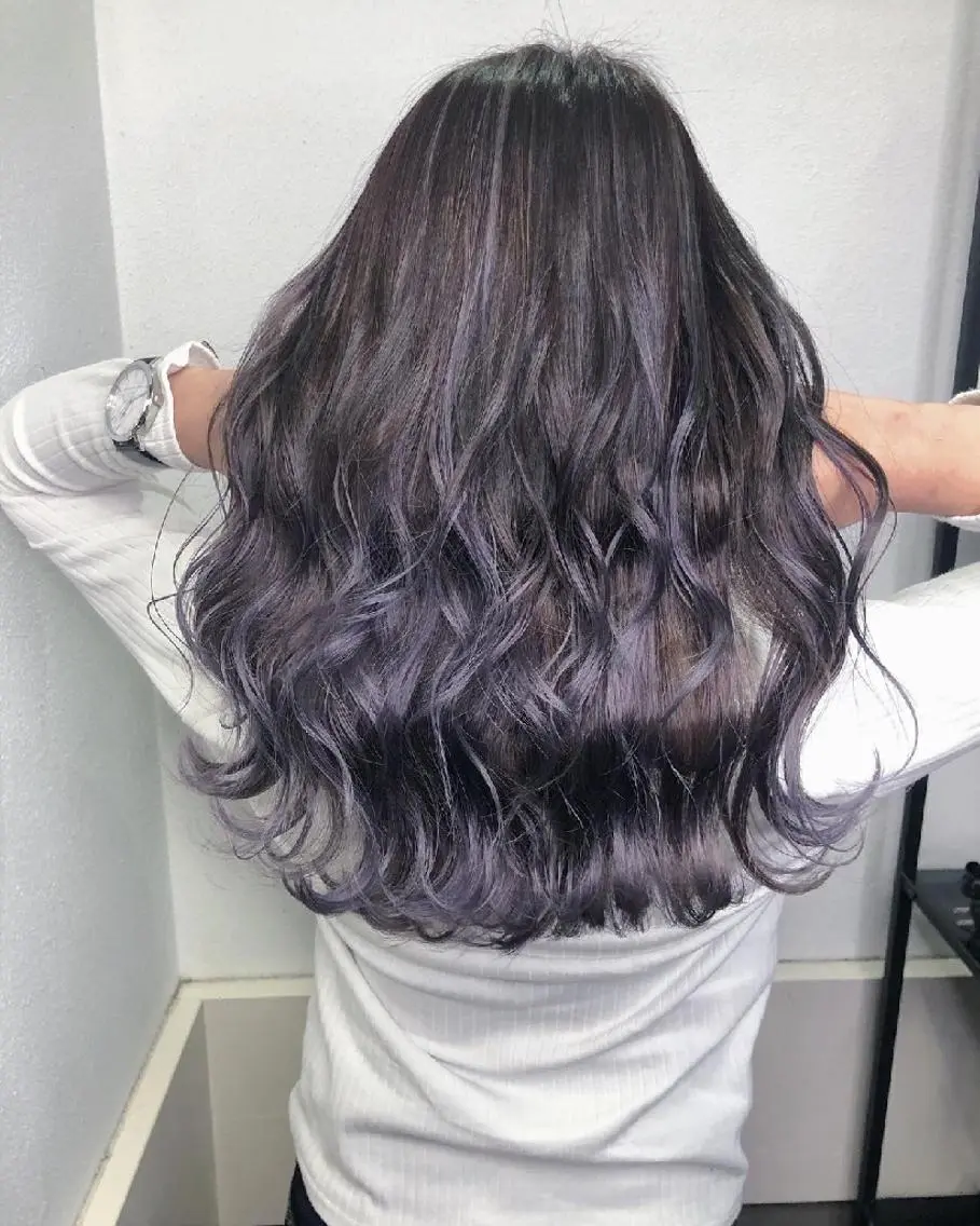 ミディアム カラー ヘアアレンジ 透明感/レイヤー 🇰🇷tomonaのヘアスタイル