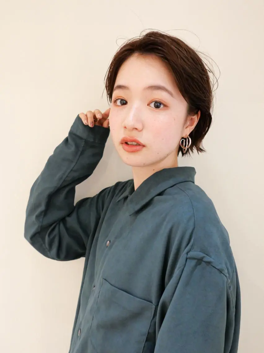ショート カラー ショートヘア ✨カラー支持No.1 🧸ワキ カナコ🧸のヘアスタイル