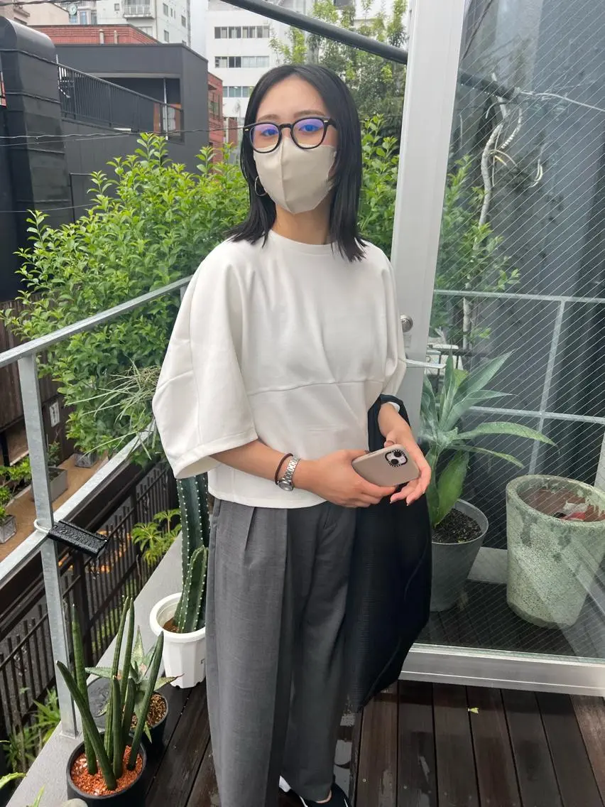 ミディアム レイヤーカット カット ヘアカラー sakoda shunkiのヘアスタイル