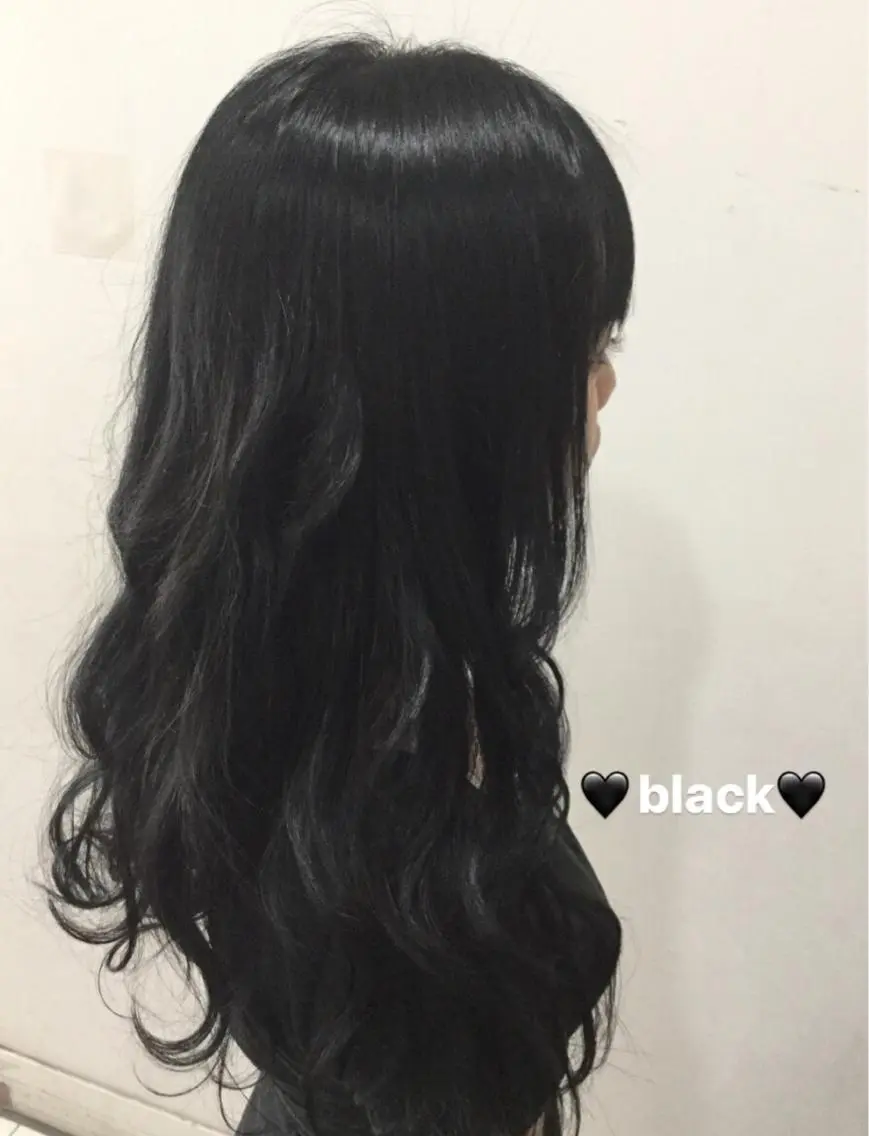 ロング カラー ヘアアレンジ 脱白髪染め美容師 竹内涼乃のヘアスタイル
