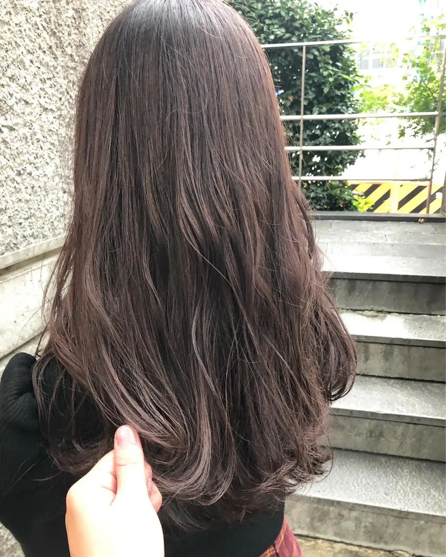 ロング カラー ヘアアレンジ ブリーチ ピンクカラー カット ヘアカラー トリートメント メンズ特化✂️栗原 侑也のヘアスタイル