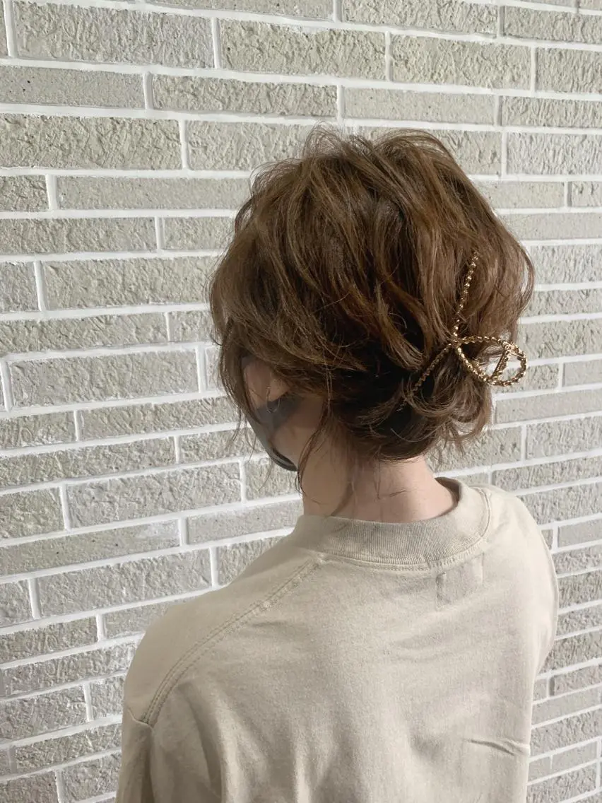 ショート ショートヘア ヘアセット LITTLE _KATOのヘアスタイル