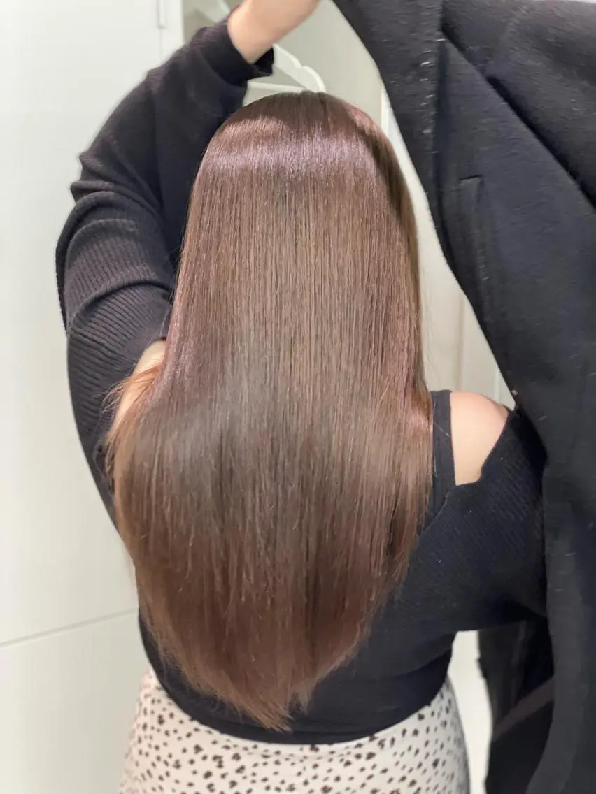 ロング カラー バレイヤージュ ブリーチ ハイトーンカラー エクステ レイヤーカット カット ヘアカラー トリートメント ショーヤ/ブリーチ /エクステのヘアスタイル