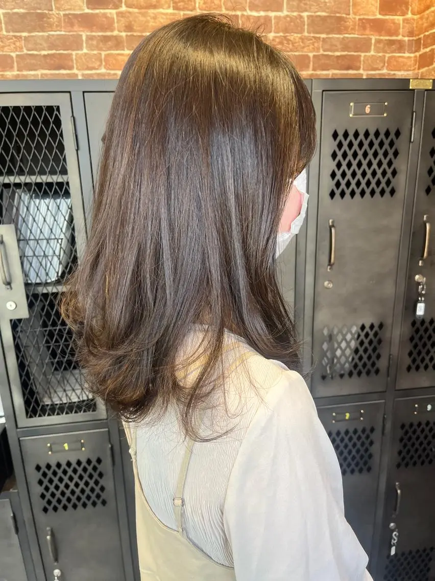 ロング カラー パーマ ヘアアレンジ メンズ キッズ ネイル マツエク・マツパ アイブロウ メンズブリーチ メンズハイライト メンズインナーカラー メンズ韓国風 ブリーチ ヘッドスパ 久木原 ゆりのヘアスタイル
