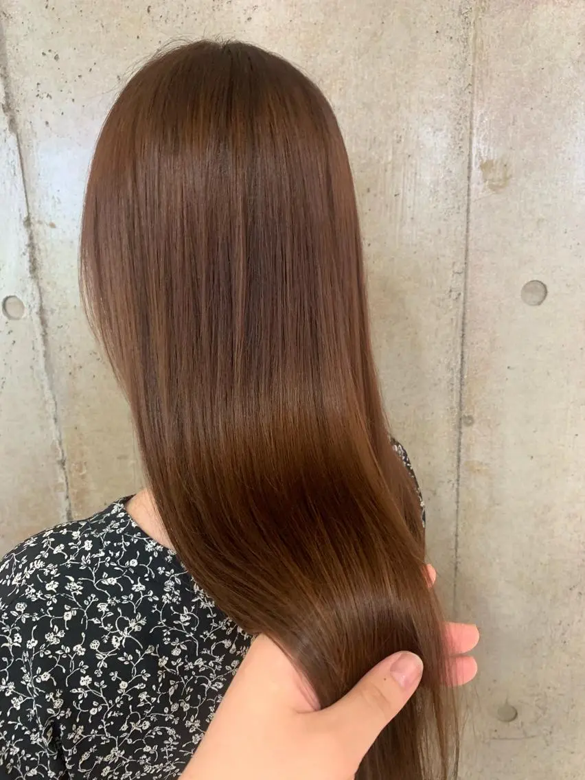 カラー カット 縮毛矯正 トリートメント ヘッドスパ 近 紗理奈のヘアスタイル