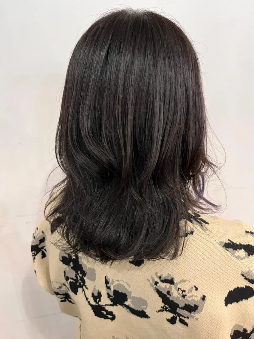 ミディアム amphihair 高橋祐也のヘアスタイル