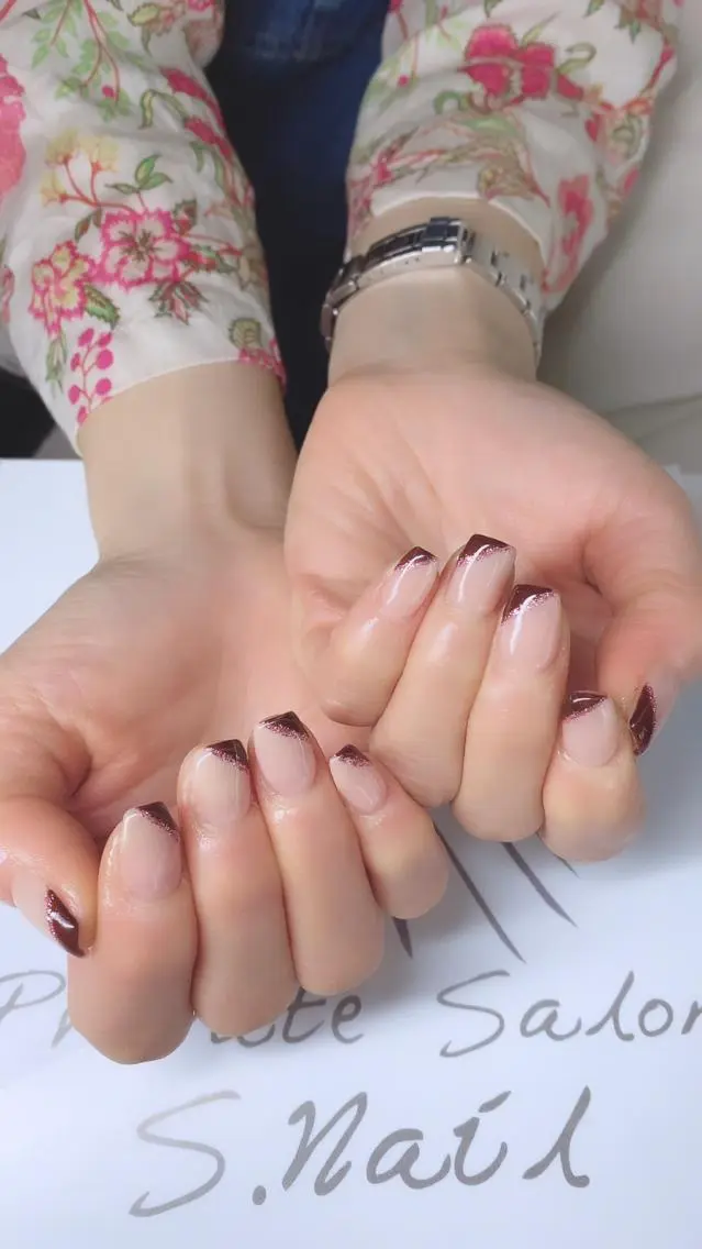 ネイル 西大分S.Nail 𓏲⋆🪸.⋆⸜🫧のネイルデザイン