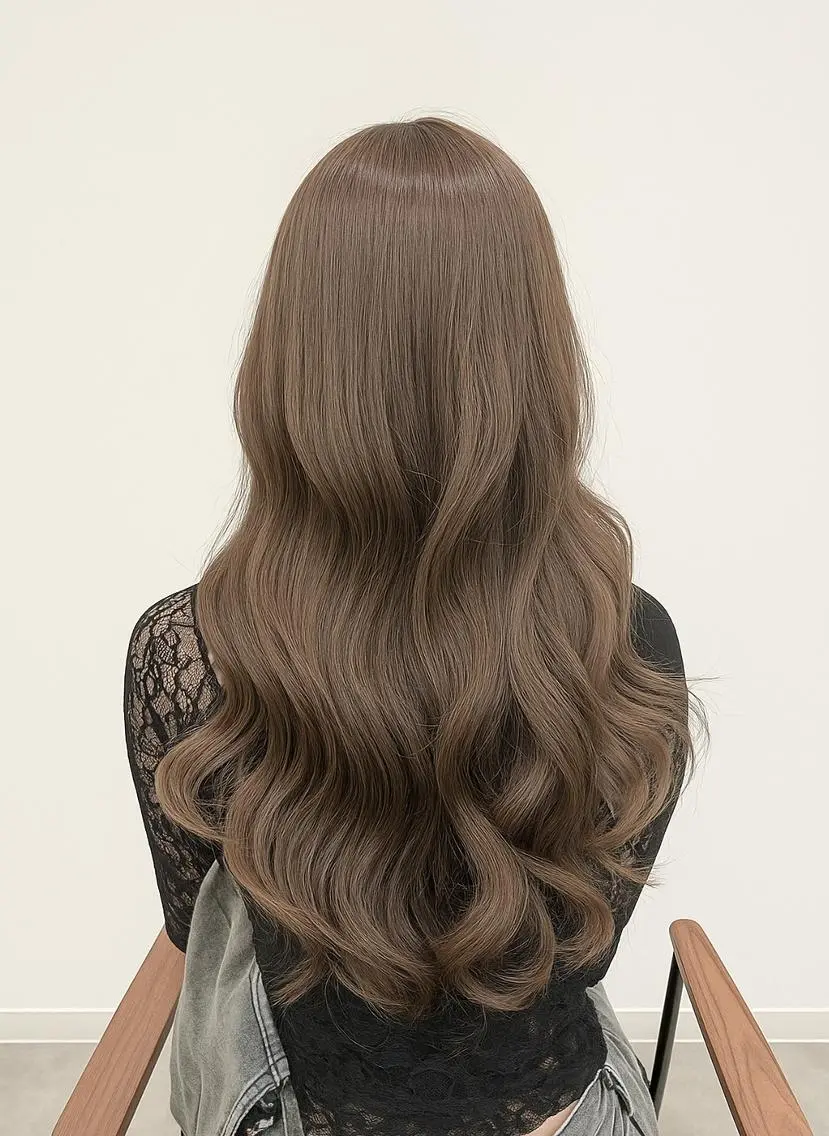 ロング カラー 淵野辺カラーモデル 募集🌼畔上のヘアスタイル