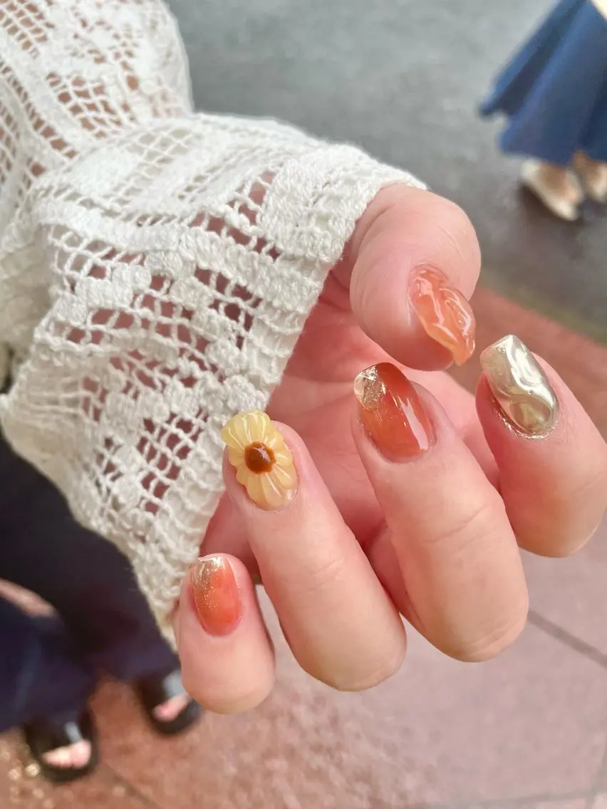 ネイル ハンドネイル Ash関内ネイリスト 荒木のネイルデザイン