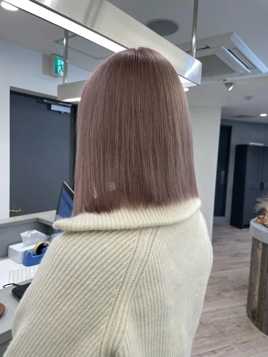 カラー 艶髪ハイトーンカラー kana♡のヘアスタイル