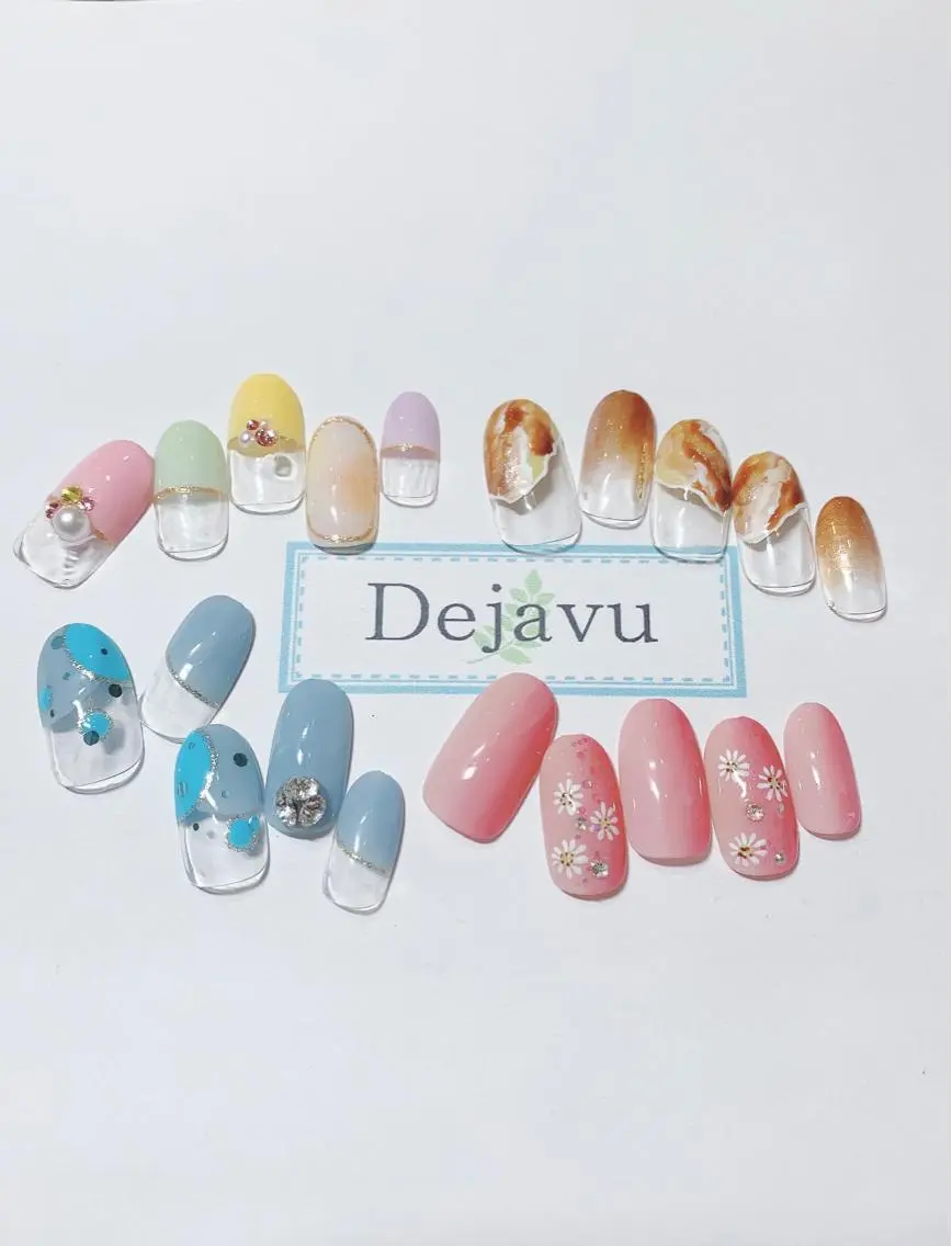 ネイル ハンドネイル Nail salon Dejavu 🌿のネイルデザイン