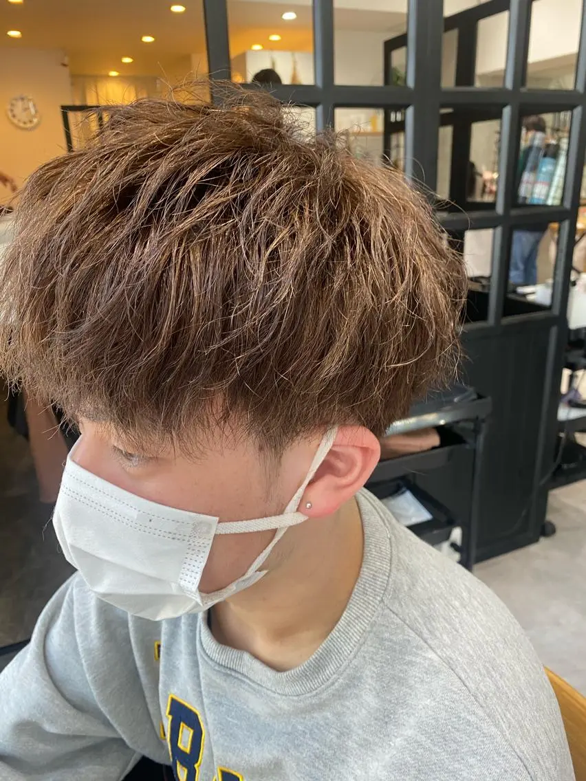 カラー メンズ 似合う髪型が 分からない方へのヘアスタイル