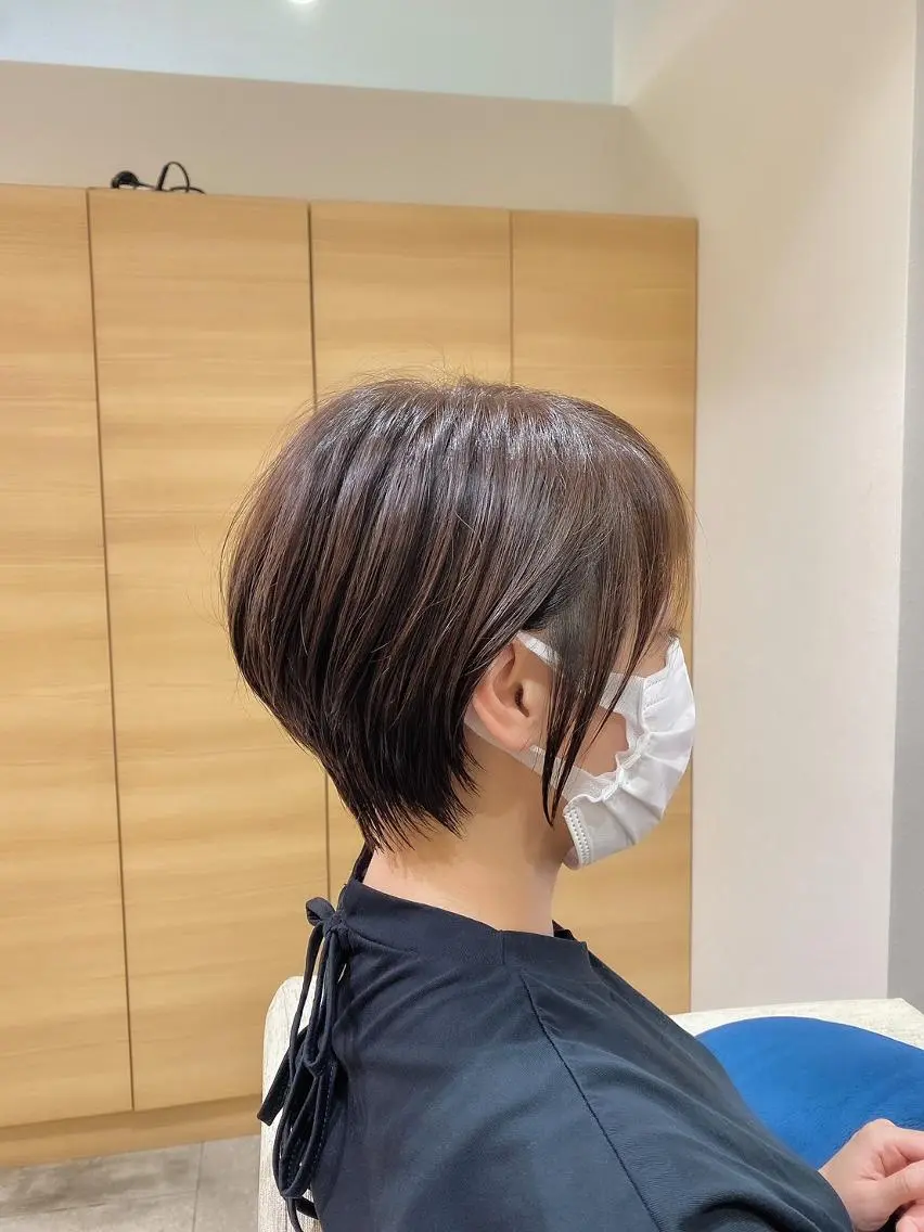 ショート ボブ 似合わせカット ショートヘア 小顔カット 宮腰一磨 ・ショート・ボブ🌿のヘアスタイル