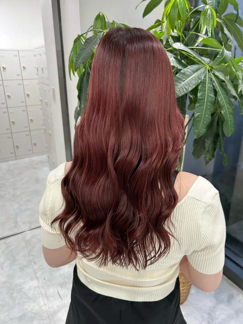 ロング カラー ヘアアレンジ カット ヘアカラー ブリーチなしの達人 🌈KAITOのヘアスタイル
