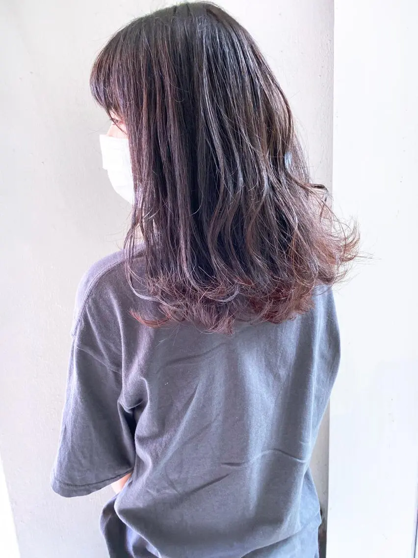 ミディアム カラー 三軒茶屋/髪質改善 やまなかのヘアスタイル