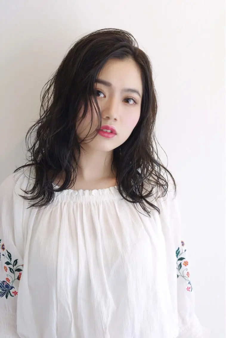 ミディアム カラー 松田 光雄のヘアスタイル
