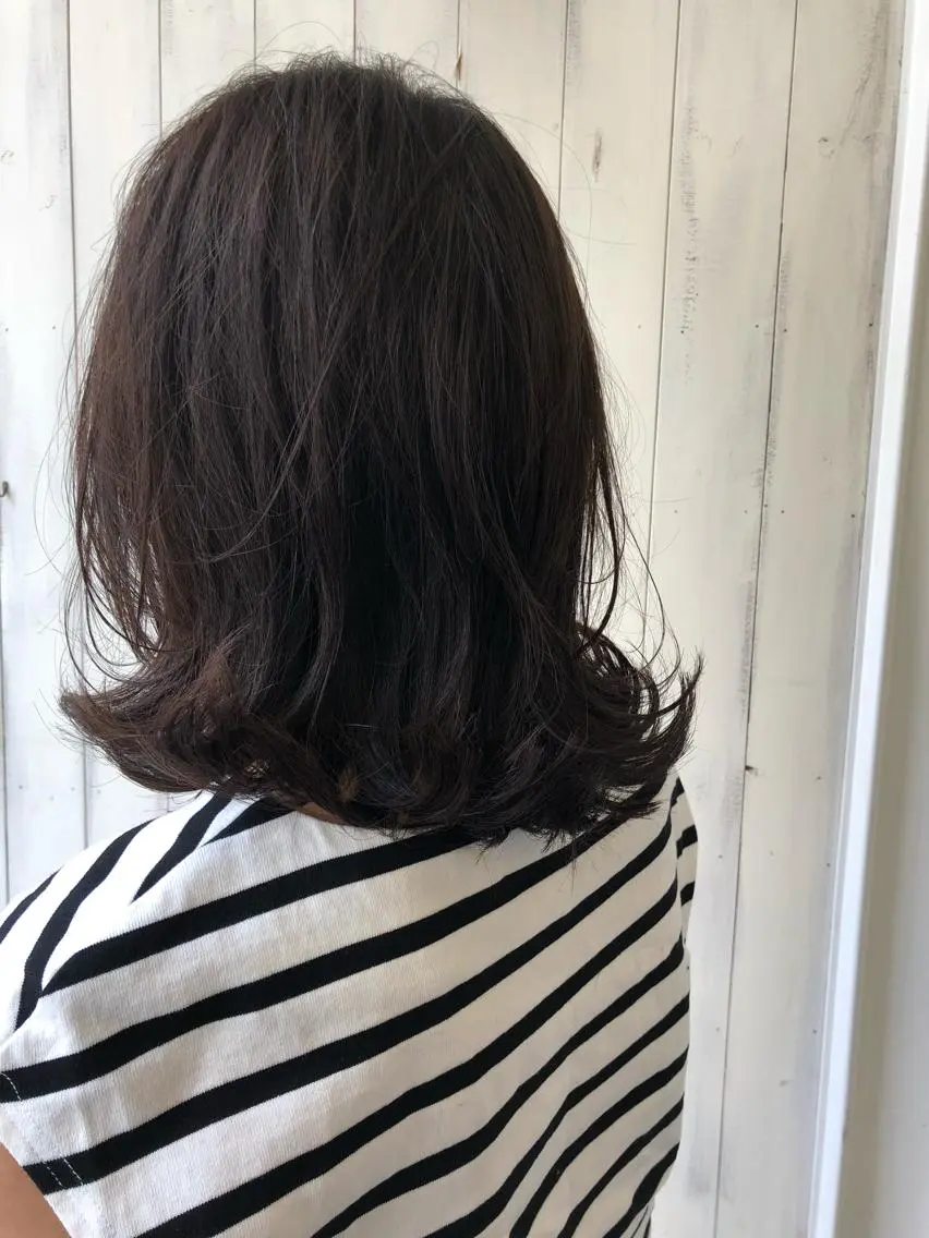 ミディアム カラー 久保 敏之のヘアスタイル