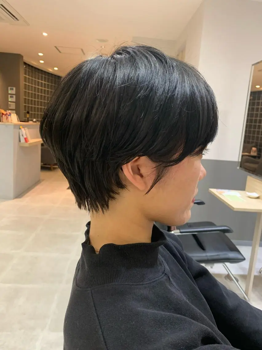 ショート ハンサムショート ショートヘア モデルさん募集中IT byALBUM八王子のヘアスタイル