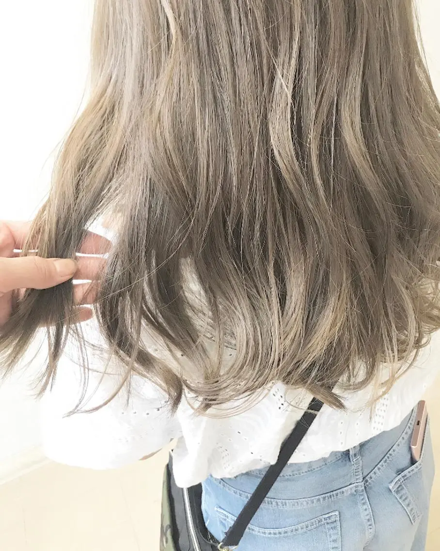 ロング カラー 店長 ✂️ムラカミ キラリのヘアスタイル