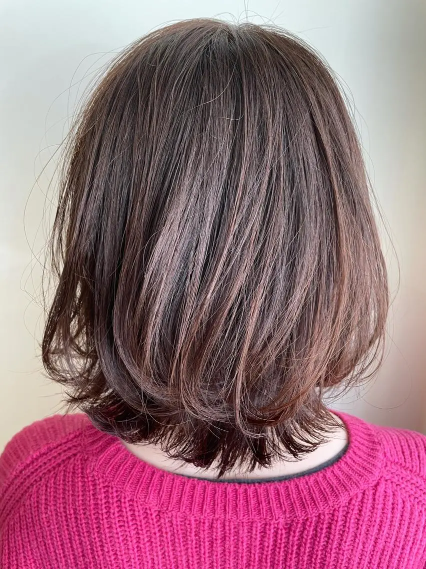 ミディアム 《インナーカラー》 YAMADAのヘアスタイル