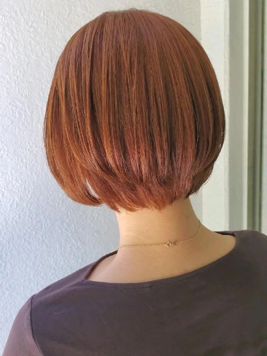 ショート カラー ヘアカラー 髪質改善 常世田のヘアスタイル