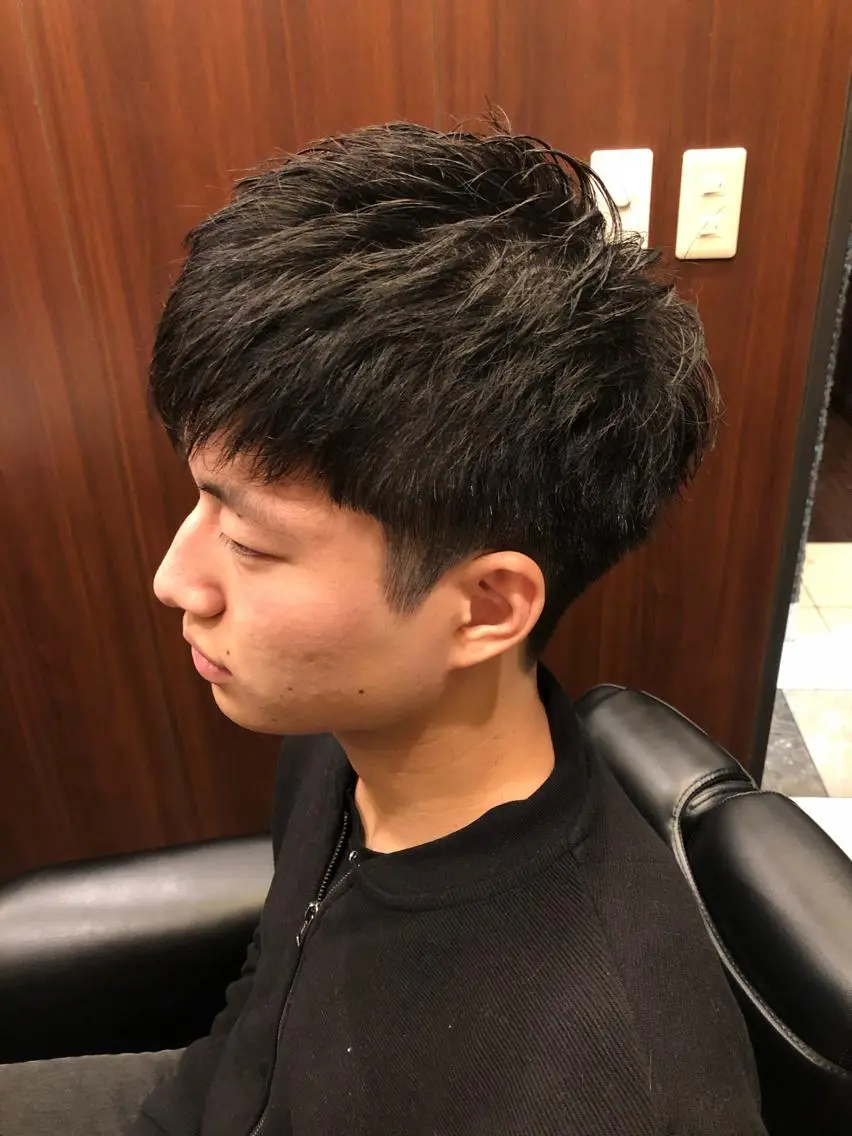 ショート メンズ 代表 武田晃英のヘアスタイル
