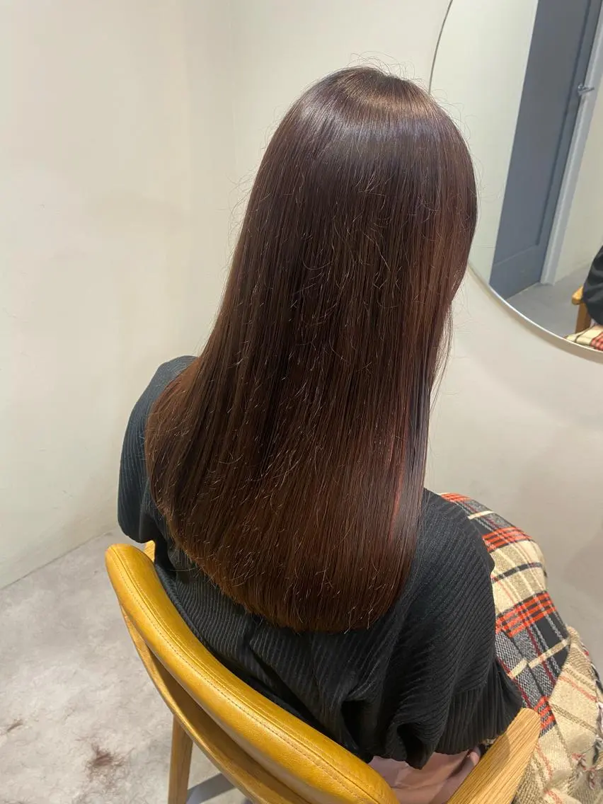 ロング カラー 当日予約大歓迎💗 依田瑞希のヘアスタイル
