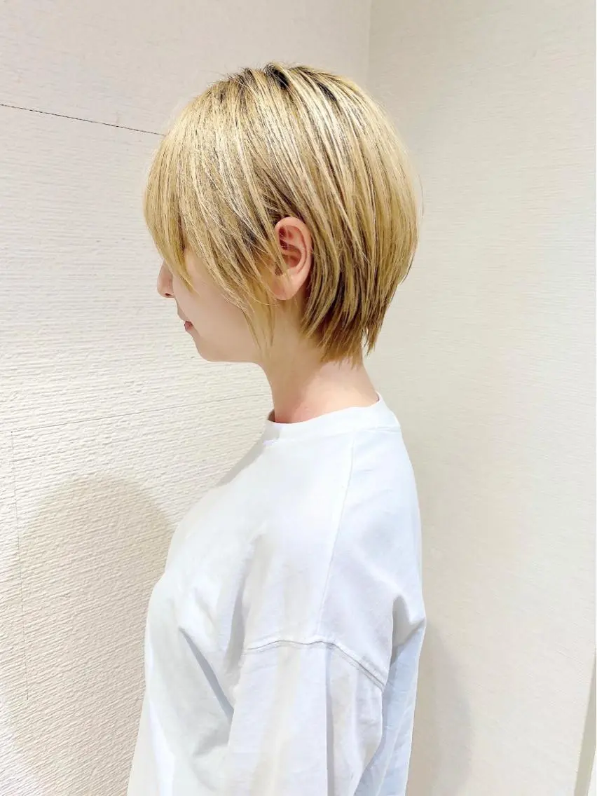 ショート 三鷹で1番ショート ボブをカットする新谷のヘアスタイル