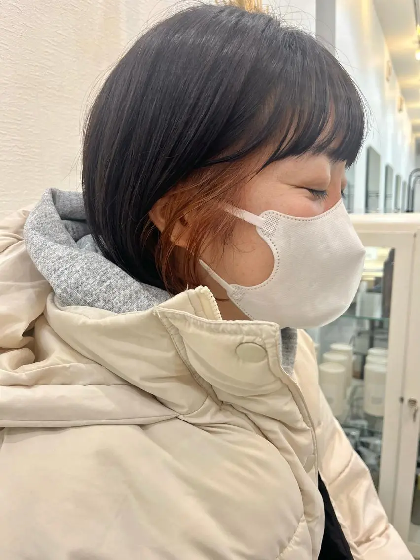 ショート カラー カット ヘアカラー トリートメント 🌼sunc HINAMI🌼のヘアスタイル