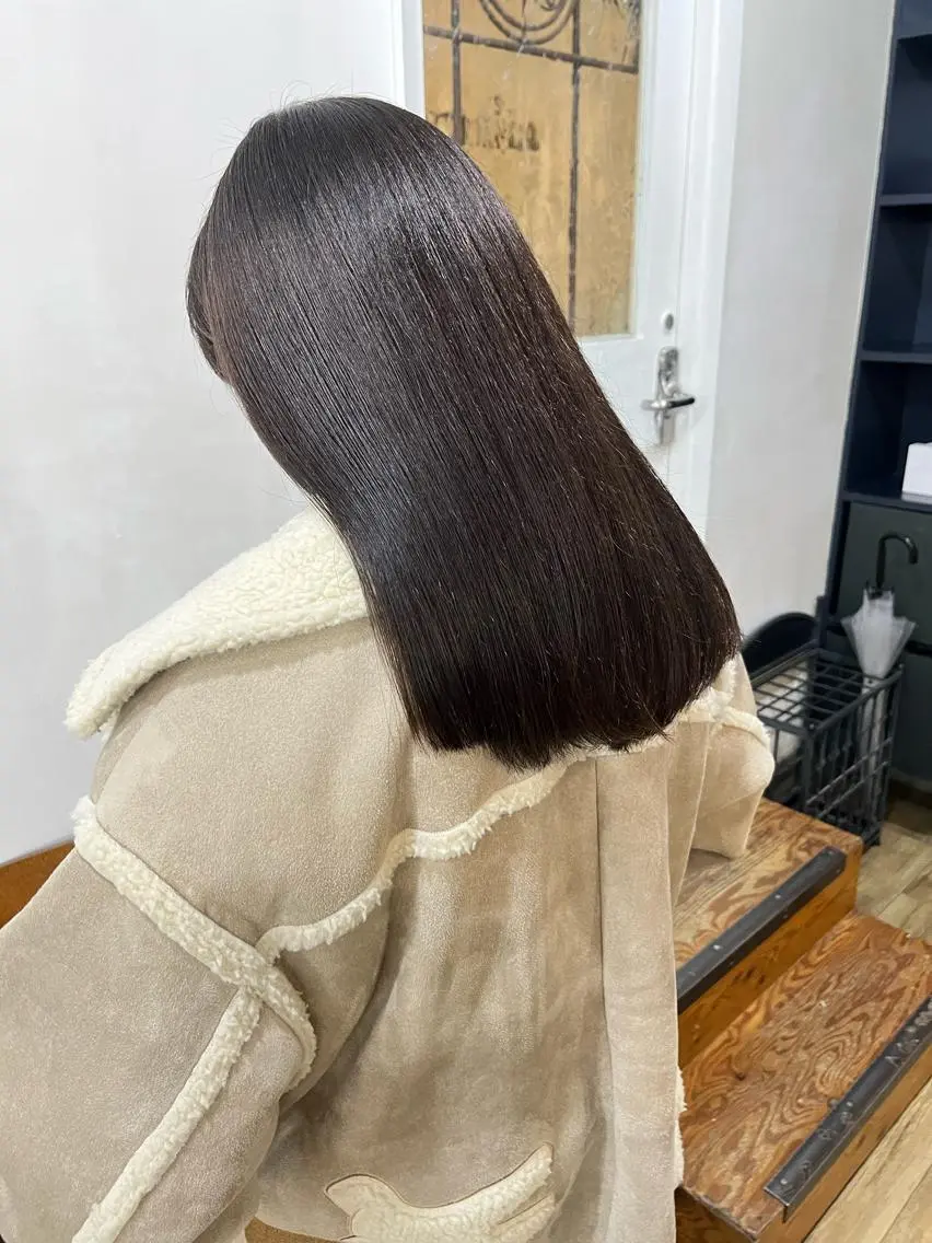 ロング カット ヘアカラー トリートメント ヘッドスパ 髪質改善/艶カラー MISATOのヘアスタイル