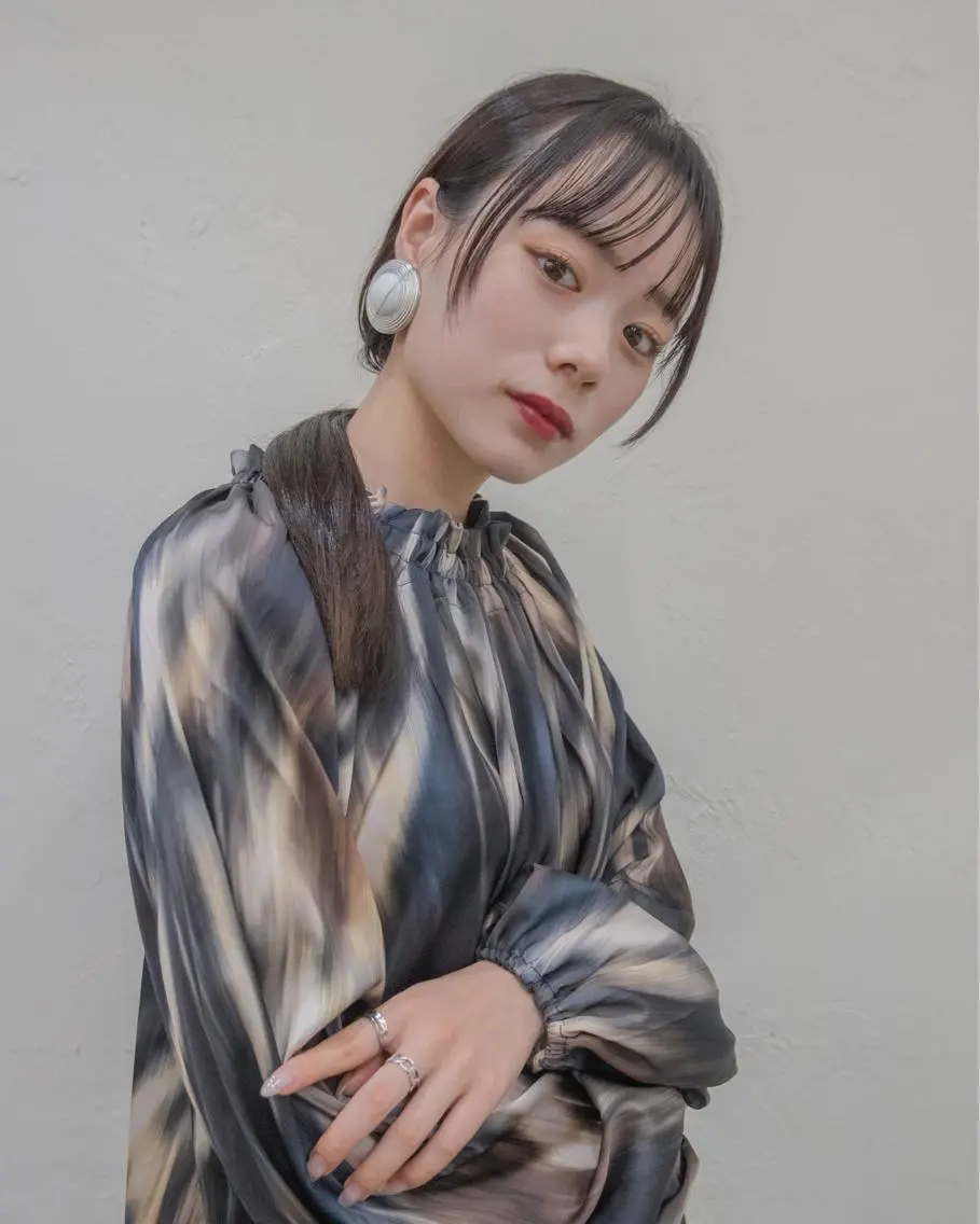 ロング ヘアアレンジ gite カワムラナオキのヘアスタイル