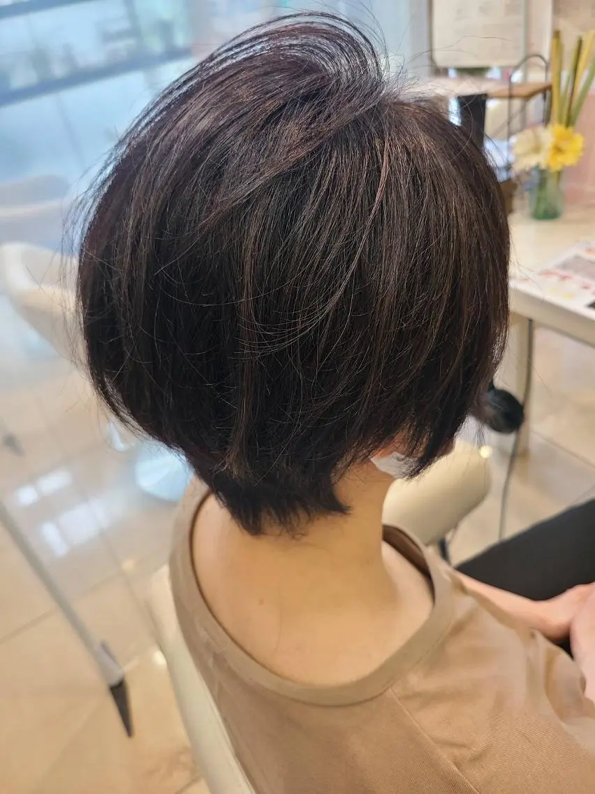 ショート Hair&Cafe Matty’sのヘアスタイル