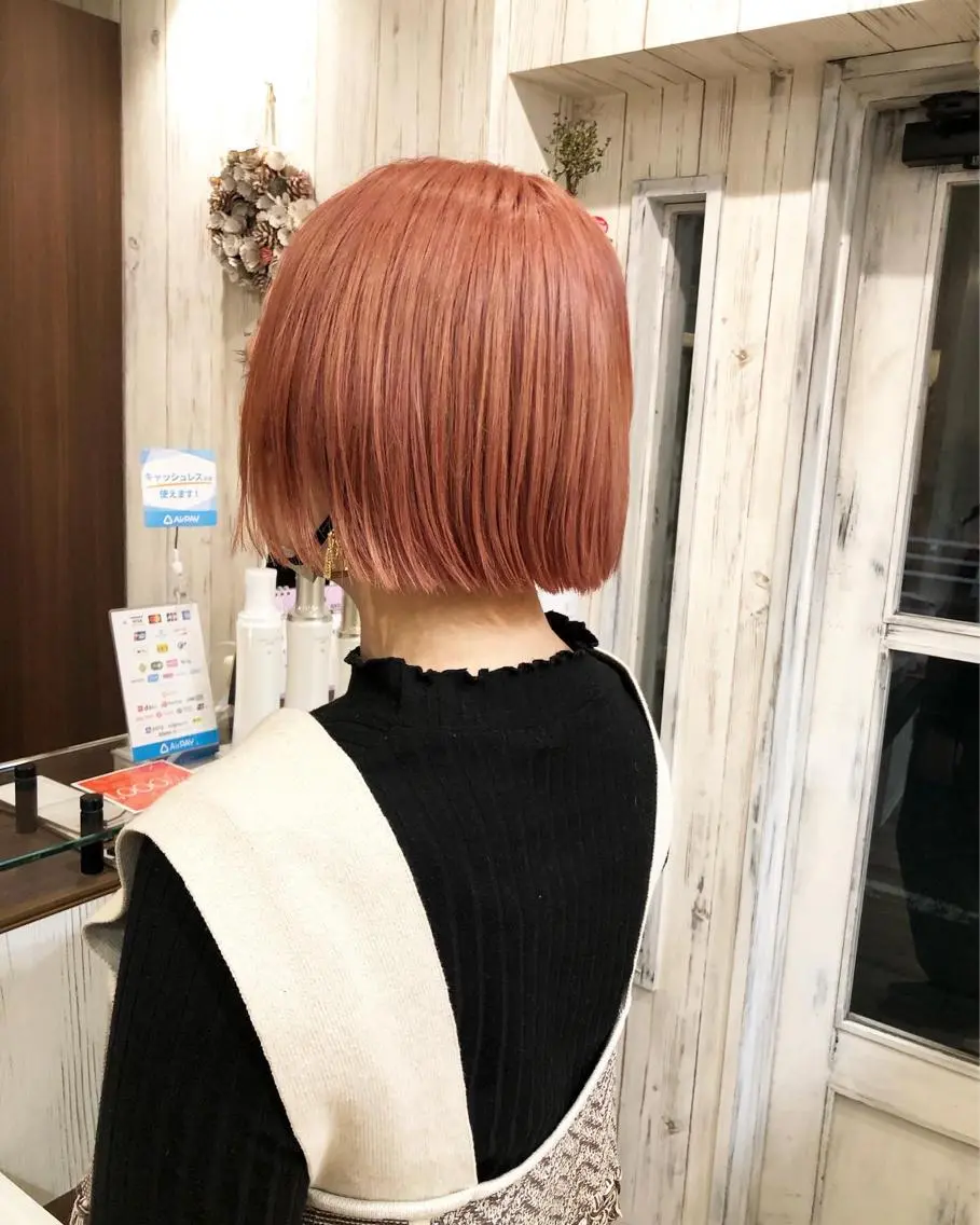 ショート カラー 透明感カラー カット トリートメント 伊藤 みきのヘアスタイル
