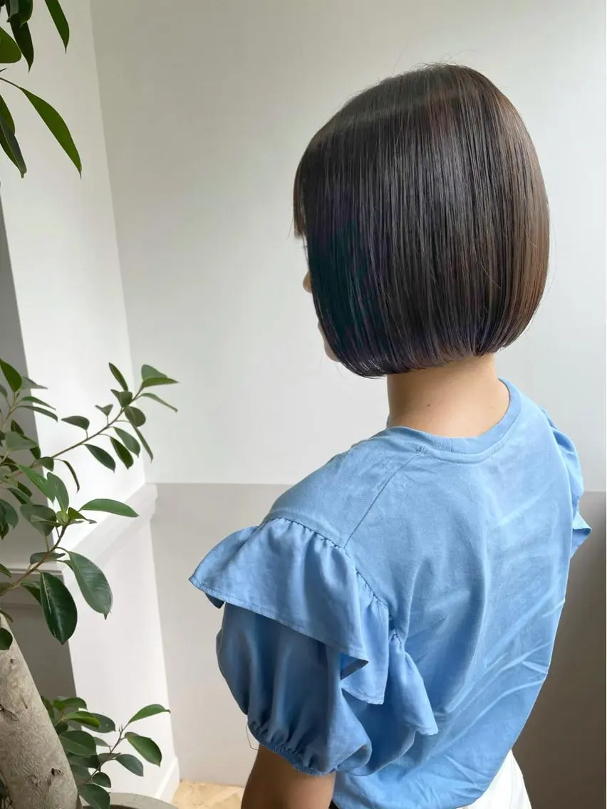 ショート カラー ボブ 木下英治/ボブ ショート銀座のヘアスタイル