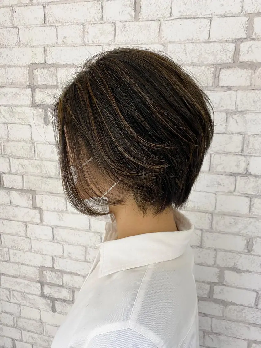 ショート ハイライト ショートが得意✂️ 藤城建太のヘアスタイル