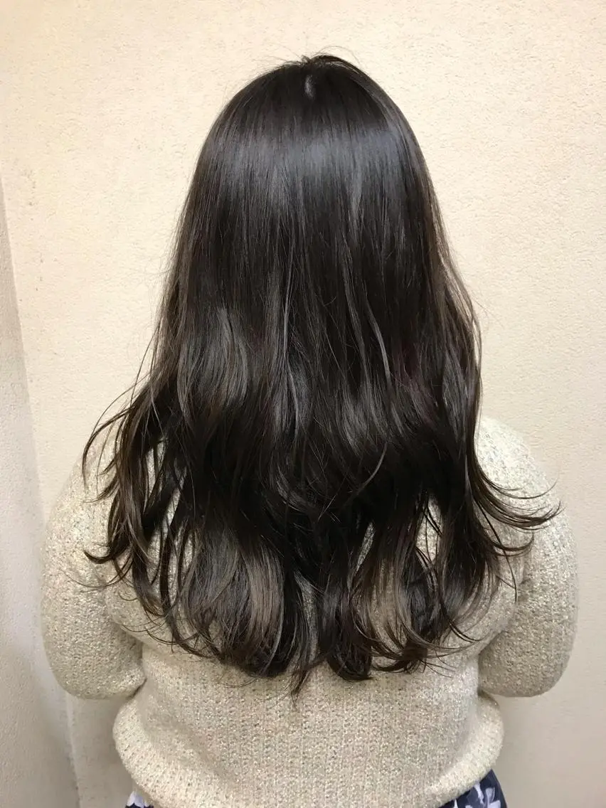 ロング カラー 髪質改善/縮毛矯正 /美髪🩵イケダのヘアスタイル