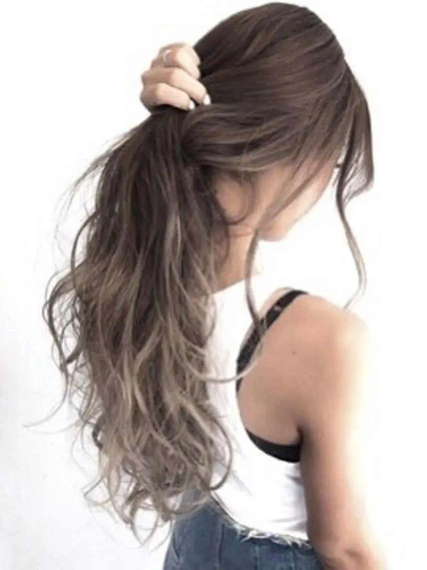 カラー アッシュ ブラウンカラー 岩橋 健人のヘアスタイル