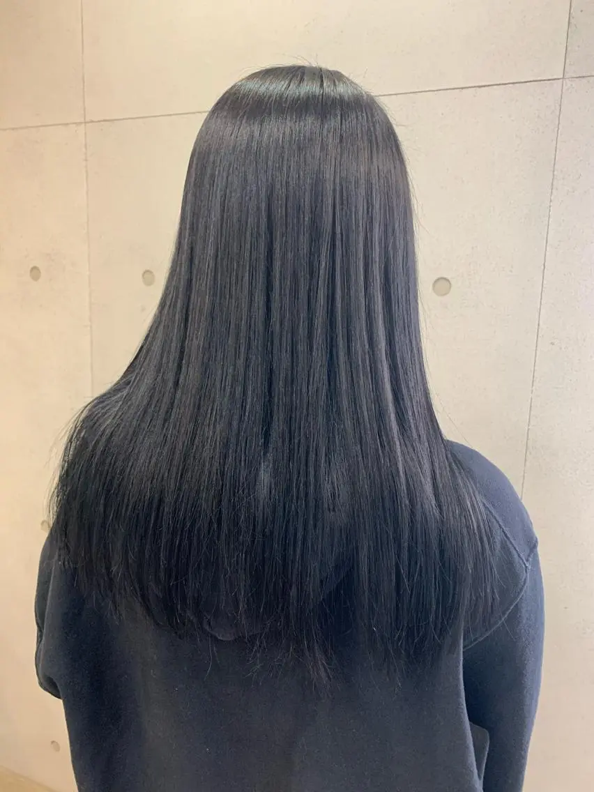 セミロング トリートメント おせ ちさとのヘアスタイル