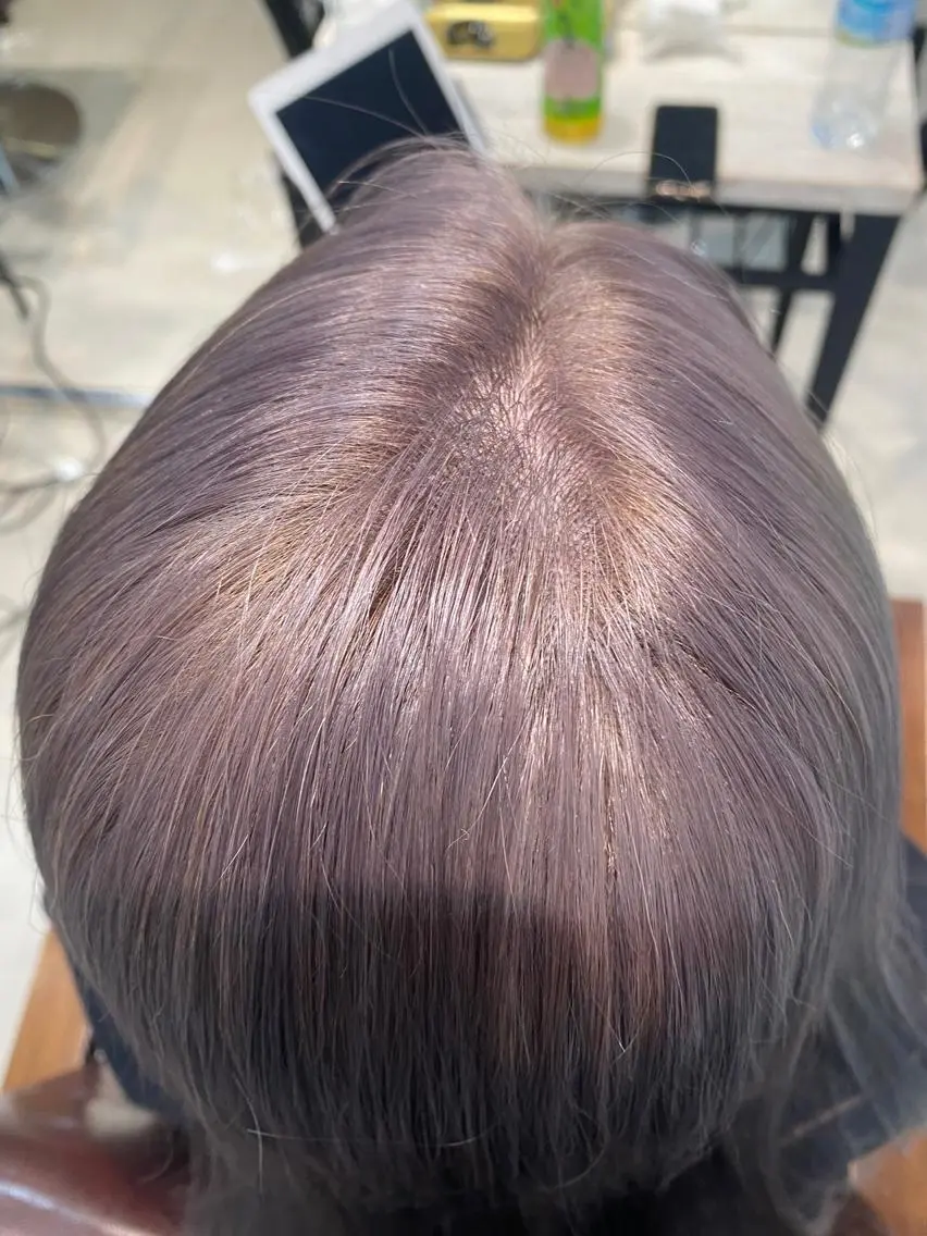 ロング カラー パーマモデル募集中 渥美翔人のヘアスタイル