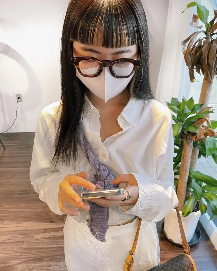 ロング カラー 切りっぱなしボブ ショートボブ ベージュカラー ブリーチ ブロンド 🧡色落ちまで2度 楽しめる🧡ヨシキのヘアスタイル