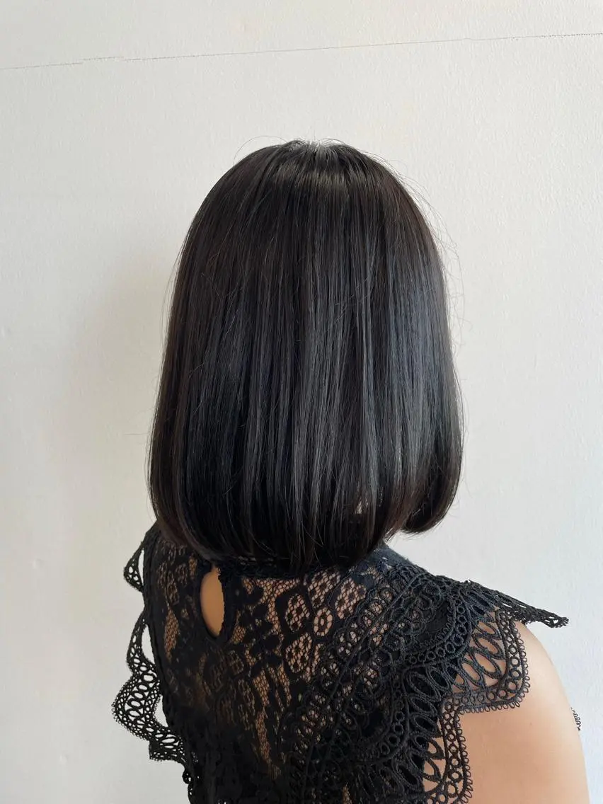 ミディアム 岡本 拡夢のヘアスタイル