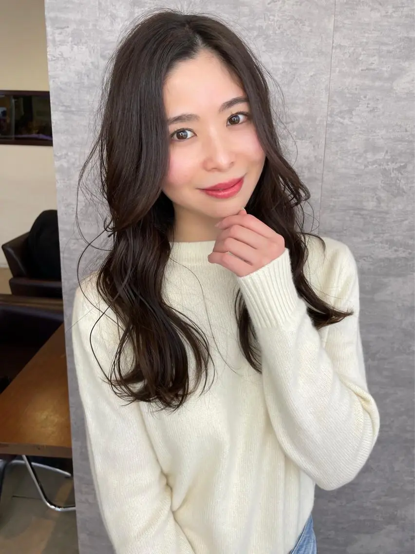 ロング 韓国風ヘア あいう えおのその他イメージ