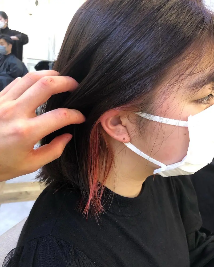 ショート カラー 鷺沼駅徒歩1分 キシタクのヘアスタイル