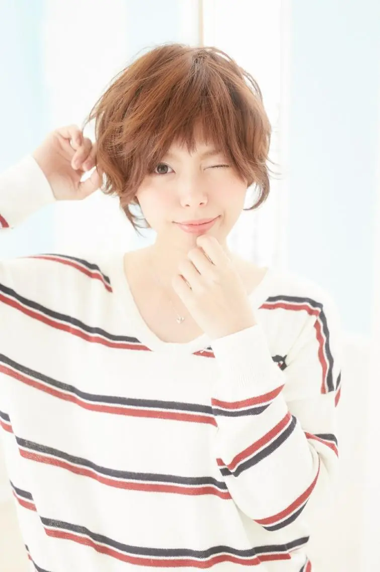 ショート パーマ カラー 🐱higajo🐱 比嘉門(ヒガジョウ)のヘアスタイル