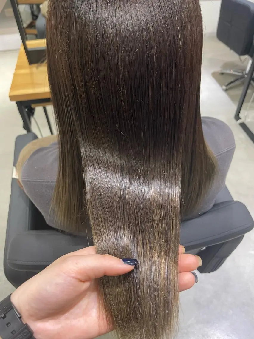 ミディアム anB Bのヘアスタイル