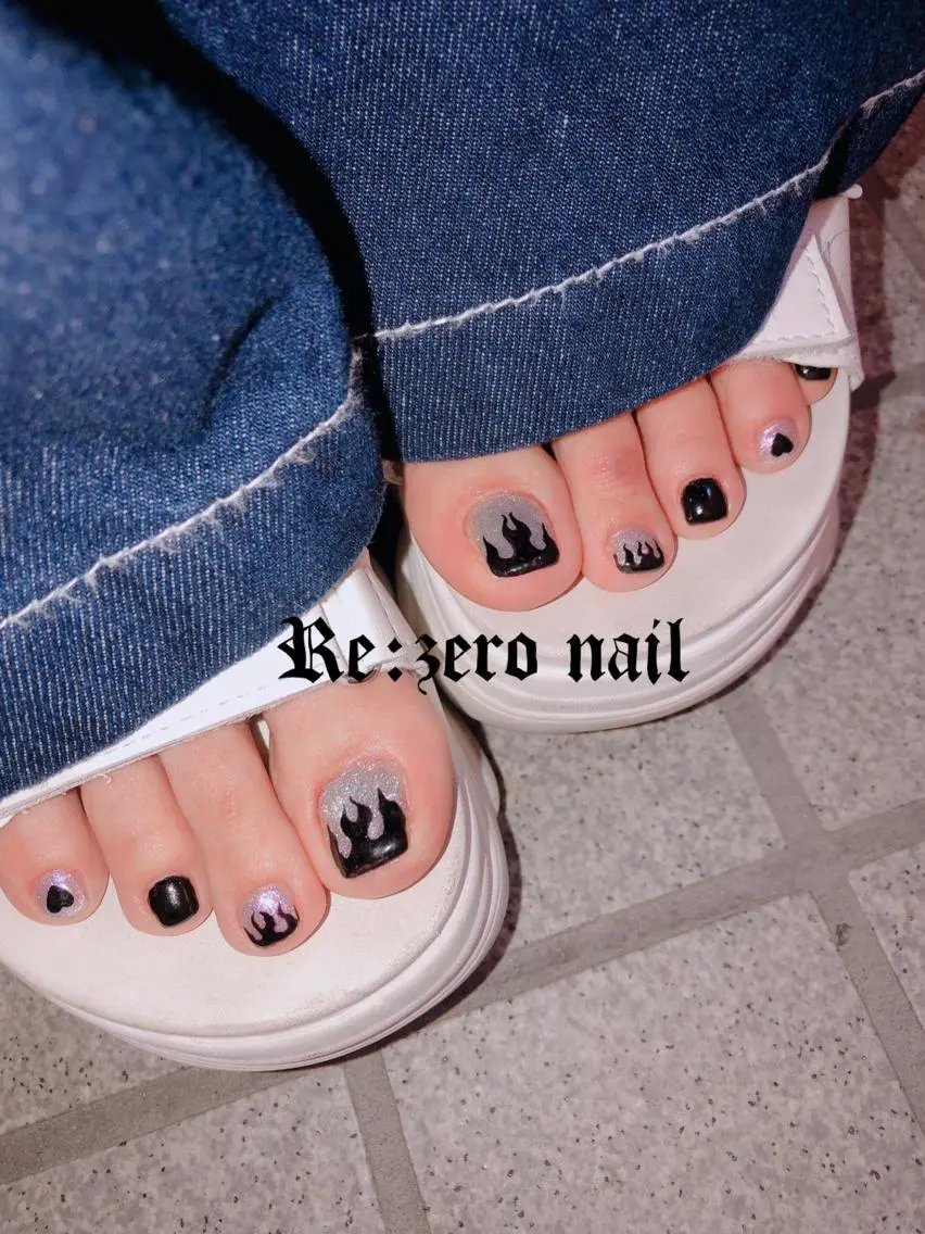 ネイル フットネイル Re:∅ nail /HIRAMOTOのネイルデザイン
