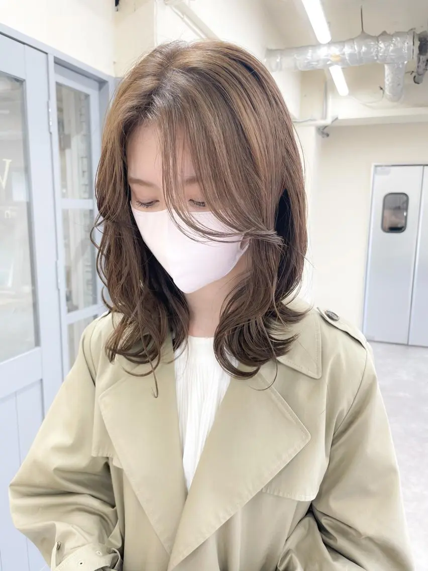 セミロング メンズパーマ メンズ特化ryoのヘアスタイル
